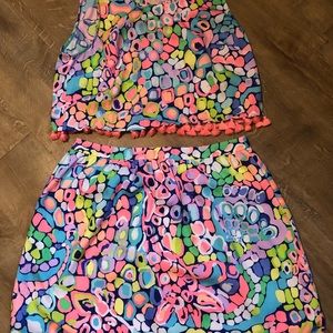 2 piece Lilly Pulitzer skirt